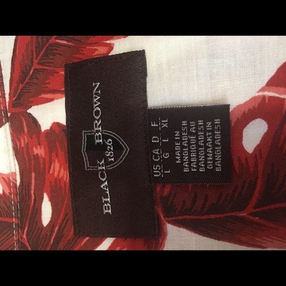 Black Brown 1862 men’s summer shirt - Picture 10 of 14